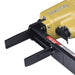 Detailed view of meite USA 1013JL 20 gauge pneumatic upholstery stapler showing openning long nose.