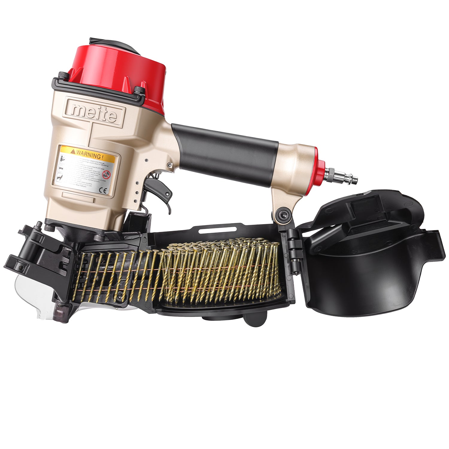 Meite USA CN55 15 Degree Pneumatic Coil Pallets Nailer for