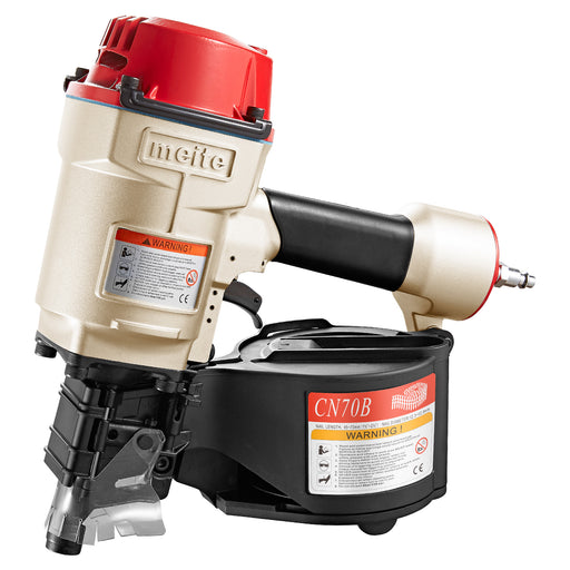meite USA CN70B 2-3/4‘’ Pneumatic Coil Pallet Nailer in white background