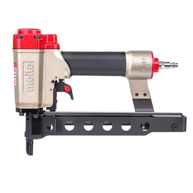 Overview of meite USA MT432KLM 18Ga 1/4'' Crown Pneumatic Upholstery Stapler 