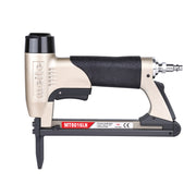 Overview of meite USA MT8016LN 21Ga 1/2'' Crown Pneumatic Upholstery Stapler with long muzzle