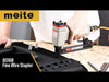 Product video of the meite USA 8016B 21Ga Long Nose Upholstery Stapler, showing features, compatible staples, and fastening demonstration.