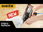 Introduce video of SC760S-I2 Meite USA 16Ga Pneumatic Hog Ring Tool