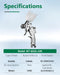 30 PSI Gravity Feeding Mini Spray Gun (0.8 mm & 1.0 mm) - MEITE USA