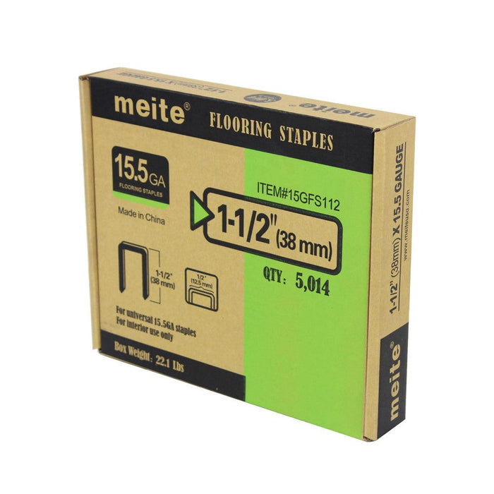 15.5 Gauge 1/2" Crown Hardwood Flooring Staples - MEITE USA