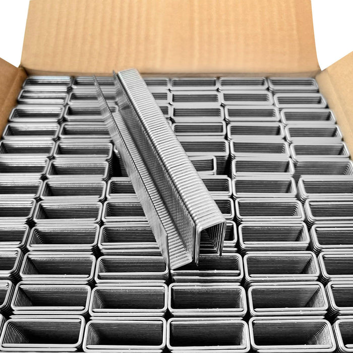 16GA 1/2" Crown 1-1/4" to 2" Leg Length Galvanized Staples--GS16 - MEITE USA