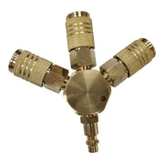 3-Way 1/4'' Quick Coupling Manifold - MEITE USA