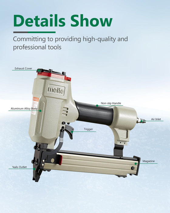 18 Gauge 92 Series 5/16" Crown Medium Wire Stapler-Model 9240B - MEITE USA