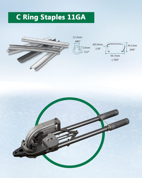 11 Gauge Manual Hog Ring Plier - MEITE USA