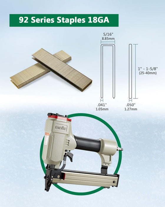 18 Gauge 92 Series 5/16" Crown Medium Wire Stapler-Model 9240B - MEITE USA