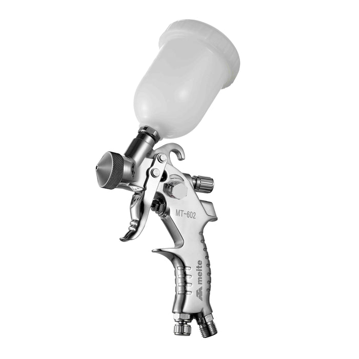 30 PSI Gravity Feeding Mini Spray Gun (0.8 mm & 1.0 mm) - MEITE USA