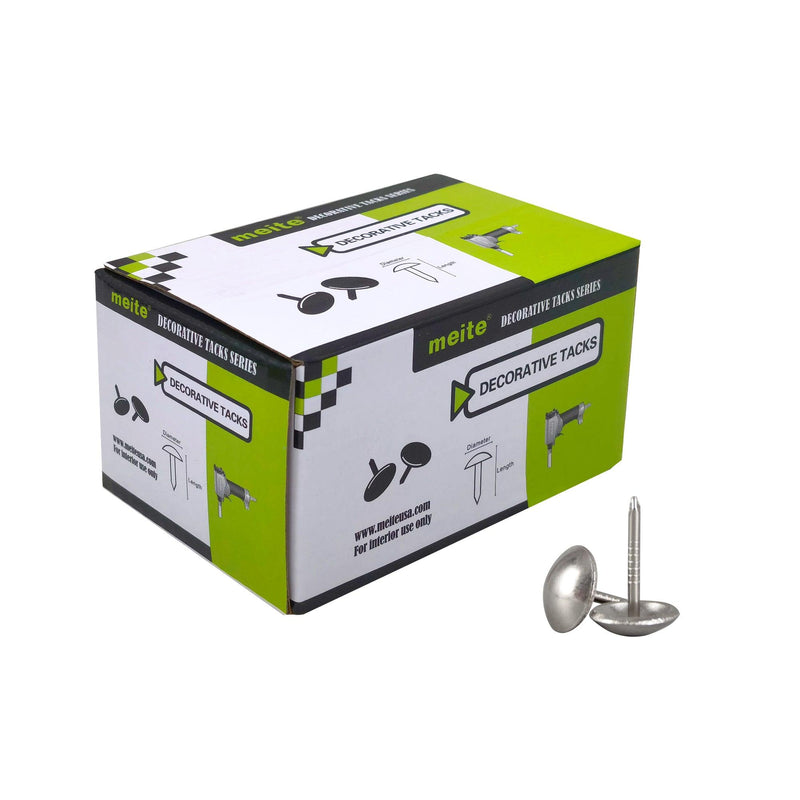 Upholstery Deco Nails for 1170/ZN-12S Decorative Nailer-Silver/Bronze Finish Push Pins - MEITE USA