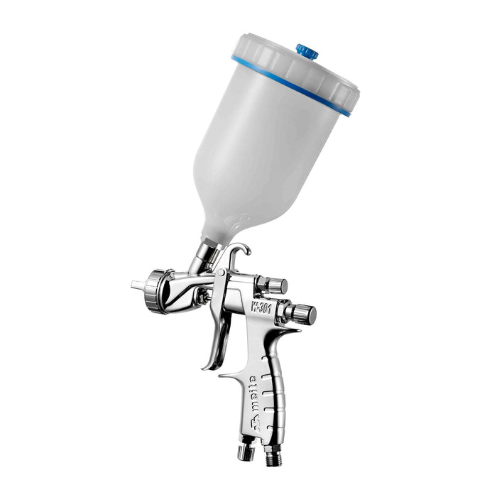 2.0 mm Nozzle Gravity Feed Air Spray Gun 600cc Cup W301 HVLP - MEITE USA