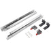 Soft Close Undermount Drawer Slides 12-21 Inch Full Extension Ball Bearing (1 Pair) - MEITE USA