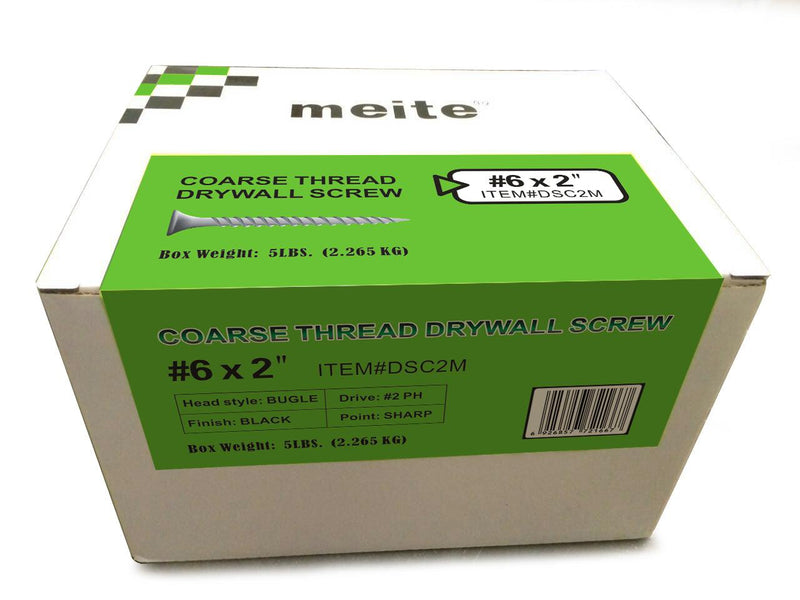 Coarse Thread Drywall Screws with Bugle Head - MEITE USA
