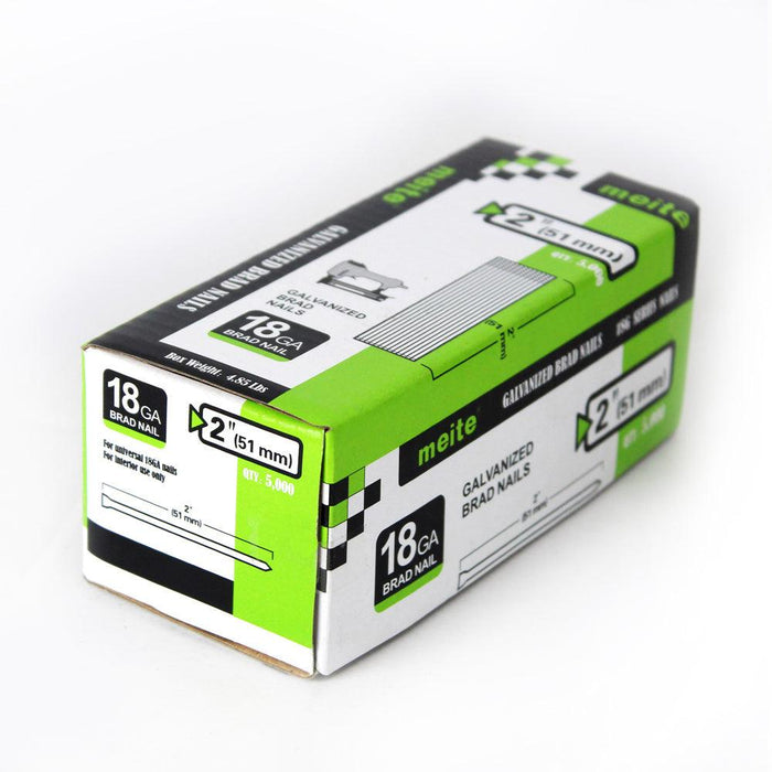 18 Gauge 3/8" to 2" Length Brad Nailer with Safety Trigger - Model F50G - MEITE USA