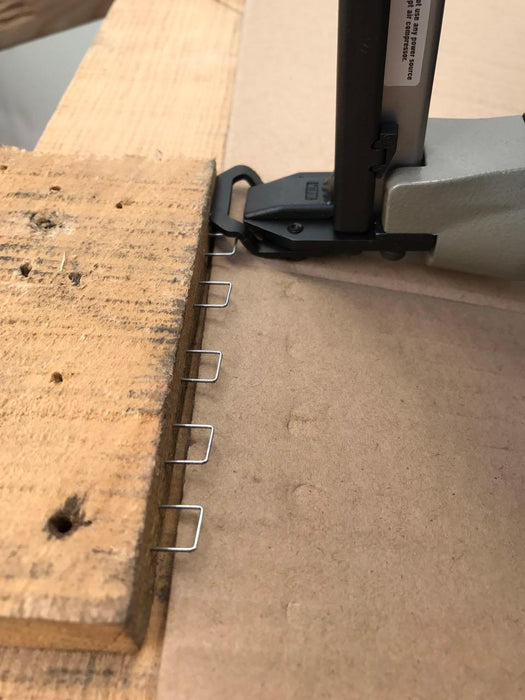 22 Gauge 3/8" Crown 9/16" to 5/8" Length Framing Fine Wire Stapler - MEITE USA