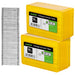 14 Gauge Concrete T Nails Glue Collated 1-1/2" to 2-1/2" Length Nails - MEITE USA