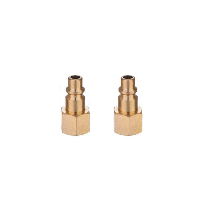 Milton Type 1/4'' NPT Industrial Brass Thread Female Quick Plug - MEITE USA