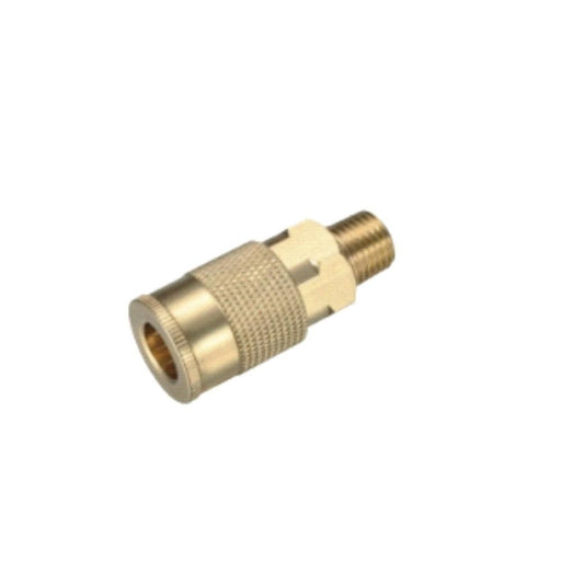 Milton Type 1/4'' NPT Industrial Brass Thread Male Quick Coupler - MEITE USA