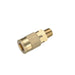 Milton Type 1/4'' NPT Industrial Brass Thread Male Quick Coupler - MEITE USA